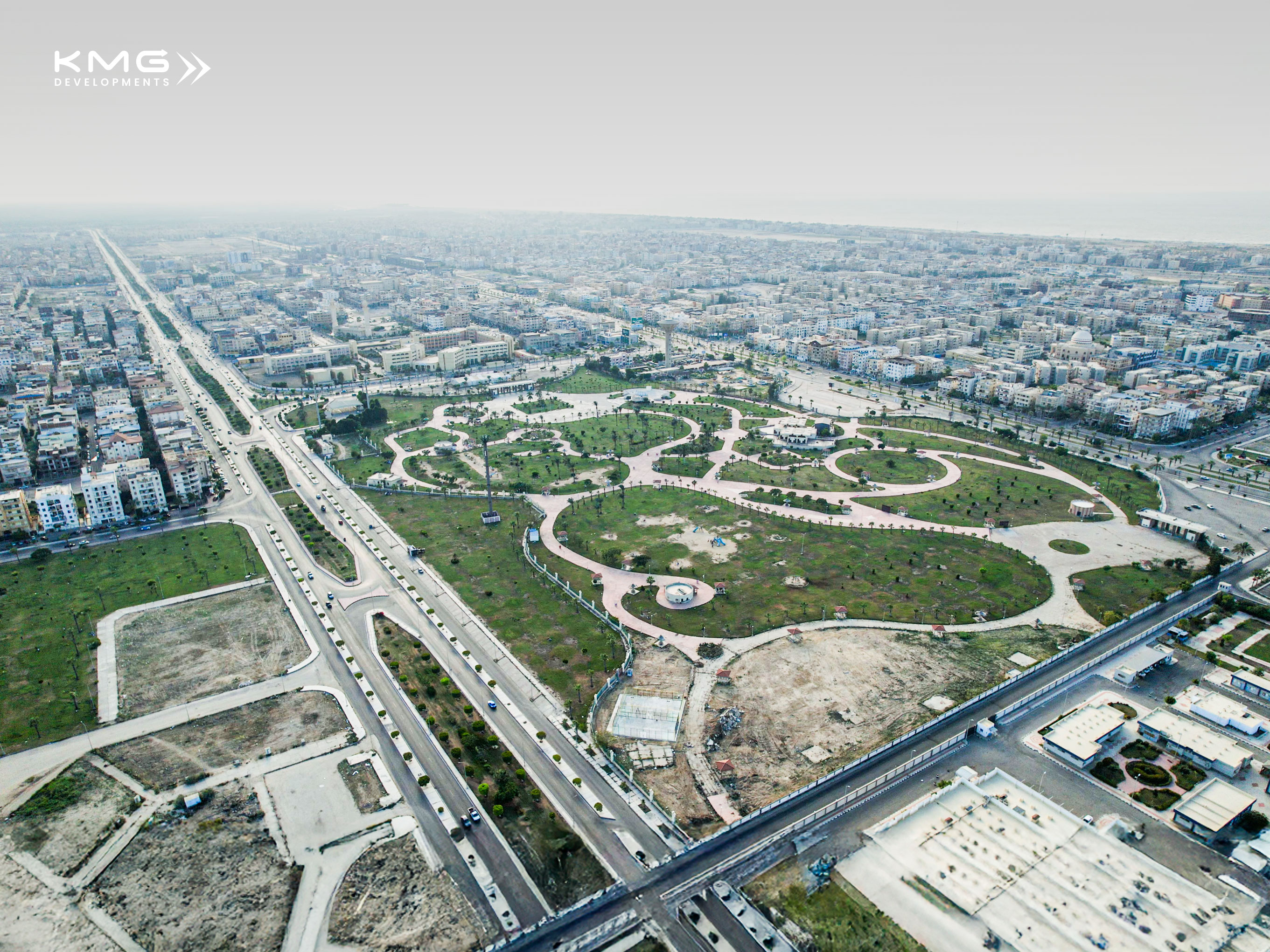 أفق مدينة دمياط الجديدة